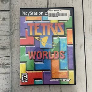 Tetris Worlds (Sony PlayStation 2, 2002) PS2 Complete CIB Play Tested